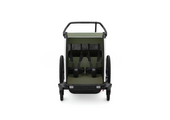 Thule Chariot Lite podwójna  przyczepka rowerowa vintage green