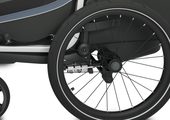 Thule Chariot Cab podwójna przyczepka rowerowa Dark Slate