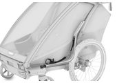 Thule Chariot Cab podwójna przyczepka rowerowa Dark Slate