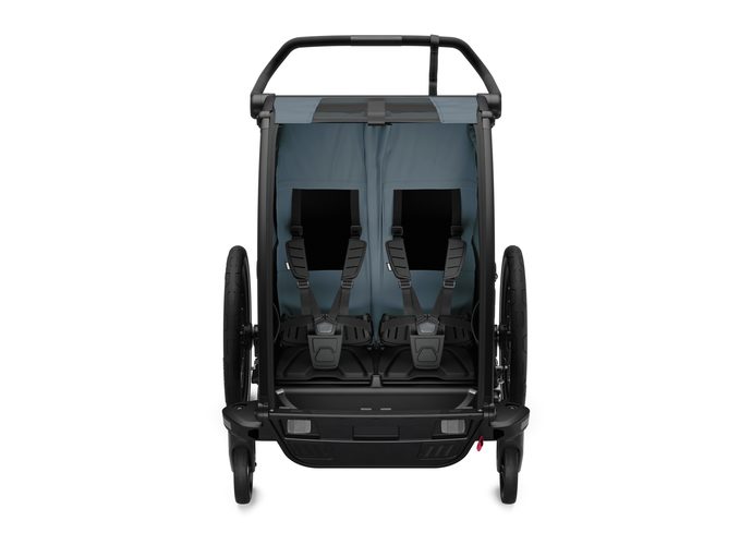 Thule Chariot Cab podwójna przyczepka rowerowa Dark Slate