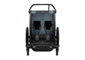 Thule Chariot Cab podwójna przyczepka rowerowa Dark Slate
