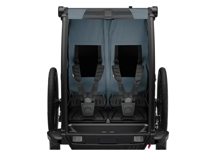 Thule Chariot Cab podwójna przyczepka rowerowa Dark Slate