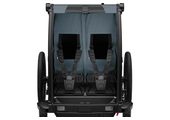Thule Chariot Cab podwójna przyczepka rowerowa Dark Slate