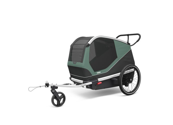 Thule Bexey przyczepka rowerowa dla psa Hazy Green L