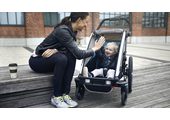 Przyczepka rowerowa THULE Chariot Sport2 MidnBlack - czarna