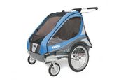 Przyczepka rowerowa THULE Captain2 + Cycle niebieska