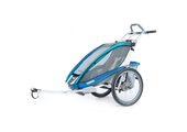Thule CX1 + Cycle + stroll przyczepka rowerowa niebieska