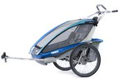 Przyczepka rowerowa THULE CX2 + STROLL + CYCLE  niebieska