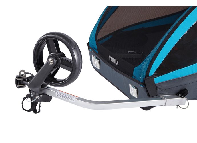 Thule Coaster XT bike trailer+Stroll- Blue przyczepka rowerowa