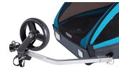 Thule Coaster XT bike trailer+Stroll- Blue przyczepka rowerowa