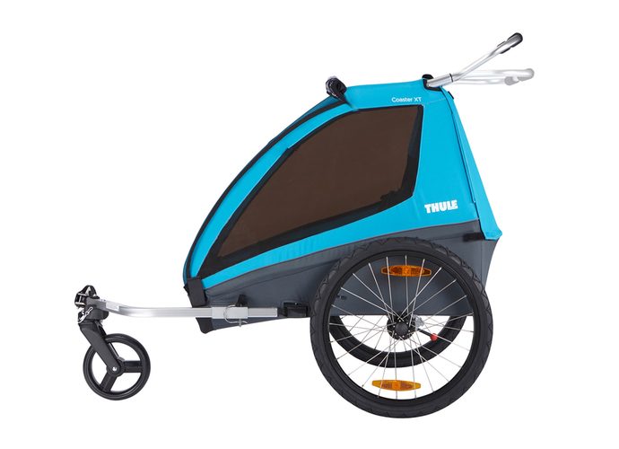 Thule Coaster XT bike trailer+Stroll- Blue przyczepka rowerowa