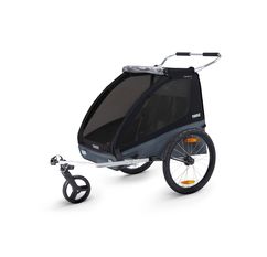 Thule Coaster XT bike trailer+Stroll Black przyczepka rowerowa