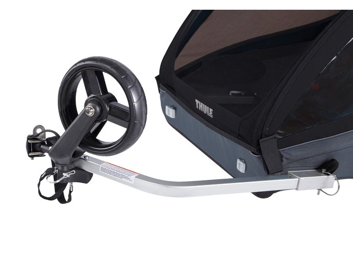 Thule Coaster XT bike trailer+Stroll Black przyczepka rowerowa