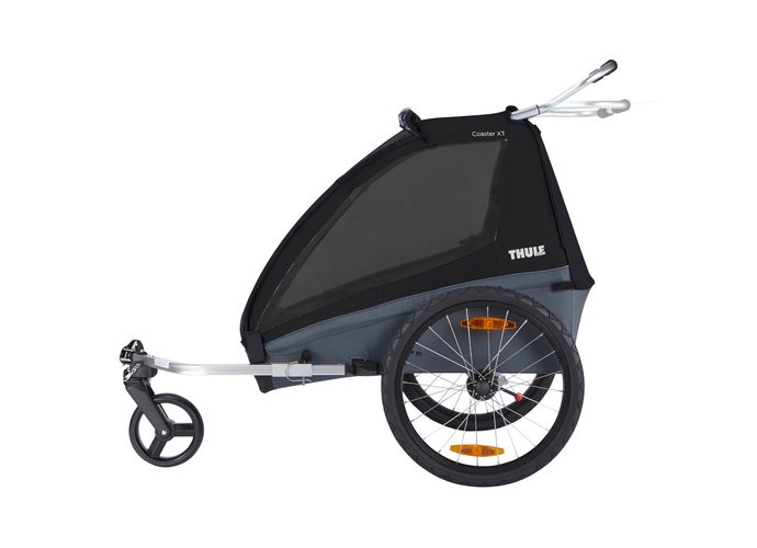 Thule Coaster XT bike trailer+Stroll Black przyczepka rowerowa