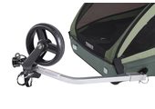 Przyczepka rowerowa THULE Coaster XT Stroll Basil/ Mallard Green