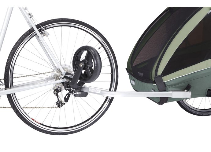 Thule Coaster XT przyczepka rowerowa model 2022 Stroll Basil/ Mallard Green