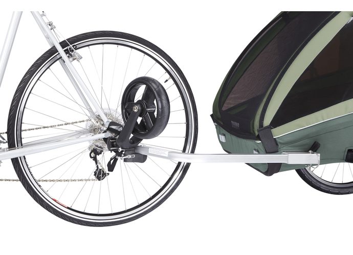 Przyczepka rowerowa THULE Coaster XT Stroll Basil/ Mallard Green