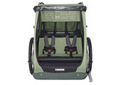 Przyczepka rowerowa THULE Coaster XT Stroll Basil/ Mallard Green