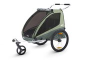 Przyczepka rowerowa THULE Coaster XT Stroll Basil/ Mallard Green