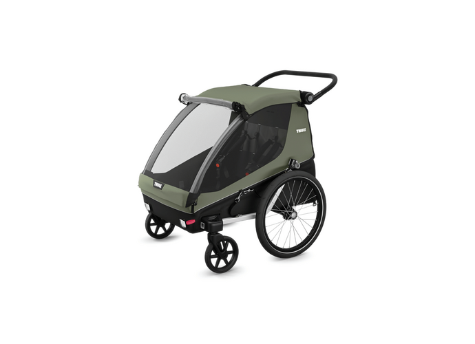 Thule Courier przyczepka rowerowa Vintage Green