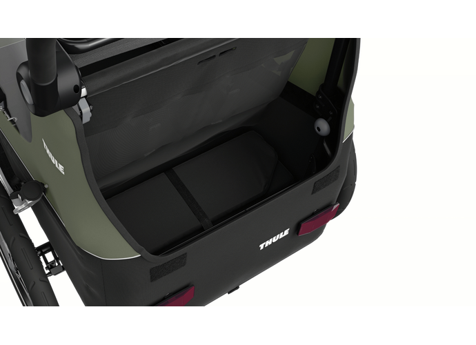 Thule Courier przyczepka rowerowa Vintage Green