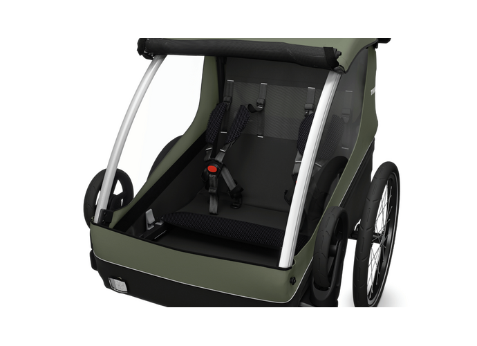 Thule Courier przyczepka rowerowa Vintage Green