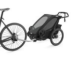 Przyczepka rowerowa THULE Chariot Sport1 MidnBlack - czarna