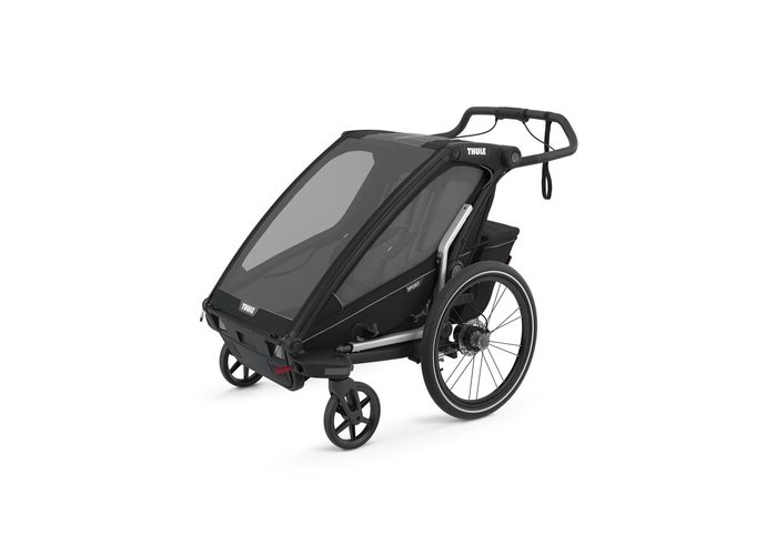 Przyczepka rowerowa THULE Chariot Sport2 MidnBlack - czarna