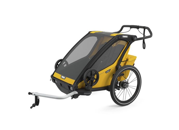 Przyczepka rowerowa THULE Chariot Sport2 SpeYellow - żółto/czarna