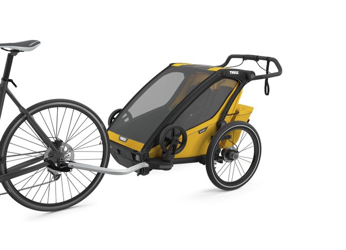 Przyczepka rowerowa THULE Chariot Sport2 SpeYellow - żółto/czarna
