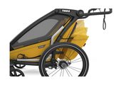 Przyczepka rowerowa THULE Chariot Sport2 SpeYellow - żółto/czarna