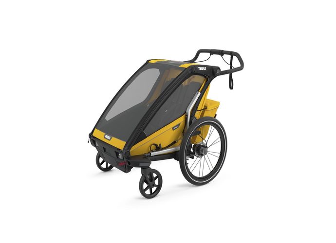 Przyczepka rowerowa THULE Chariot Sport2 SpeYellow - żółto/czarna