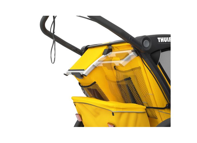 Przyczepka rowerowa THULE Chariot Sport2 SpeYellow - żółto/czarna