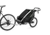 Thule Chariot Lite1 przyczepka rowerowa Agave czarno-szara