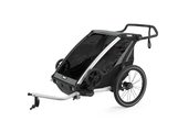 Thule Chariot Lite2 przyczepka rowerowa Agave czarno-szara