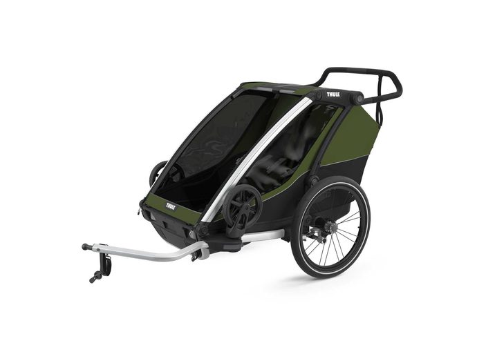 Thule Chariot Cab2 CypresGreen przyczepka rowerowa