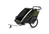 Thule Chariot Cab2 CypresGreen przyczepka rowerowa