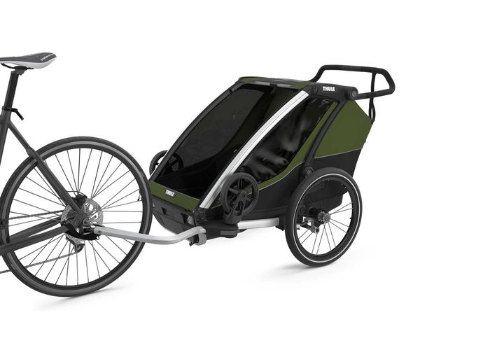 Przyczepka rowerowa THULE Chariot Cab CypressGreen - ciemny zielony