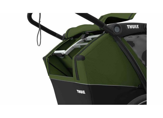 Thule Chariot Cab2 CypresGreen przyczepka rowerowa