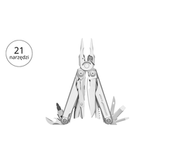 Leatherman SURGE Multitool 21 narzędzi stal nierdzewna