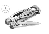 Leatherman SKELETOOL Multitool 7 narzędzi stal nierdzewna