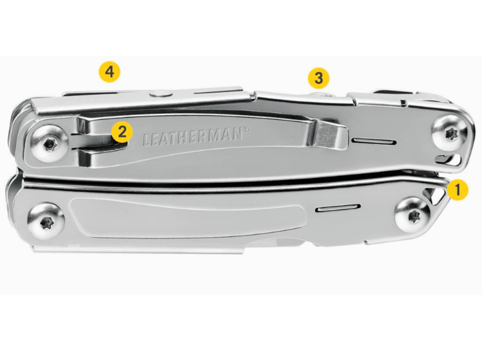 Leatherman SIDEKICK Multitool 14 narzędzi stal nierdzewna