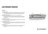 Leatherman SIDEKICK Multitool 14 narzędzi stal nierdzewna