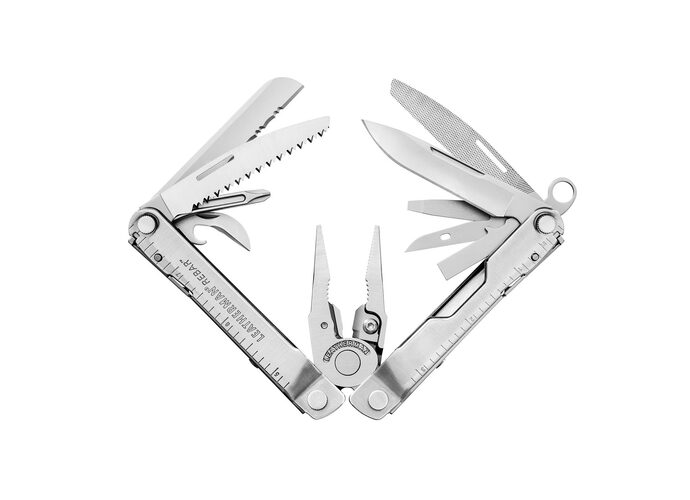 Leatherman REBAR Stainless Multitool 17 narzędzi stal nierdzewna