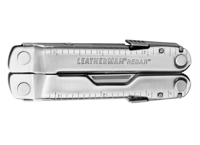 Leatherman REBAR Stainless Multitool 17 narzędzi stal nierdzewna