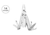 Leatherman WINGMAN Multitool 14 narzędzi stal nierdzewna