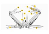 Leatherman WINGMAN Multitool 14 narzędzi stal nierdzewna