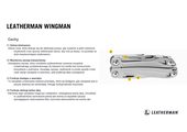 Leatherman WINGMAN Multitool 14 narzędzi stal nierdzewna