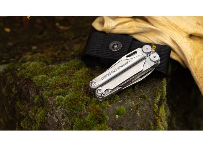 Leatherman WAVE PLUS Multitool 18 narzędzi stal nierdzewna