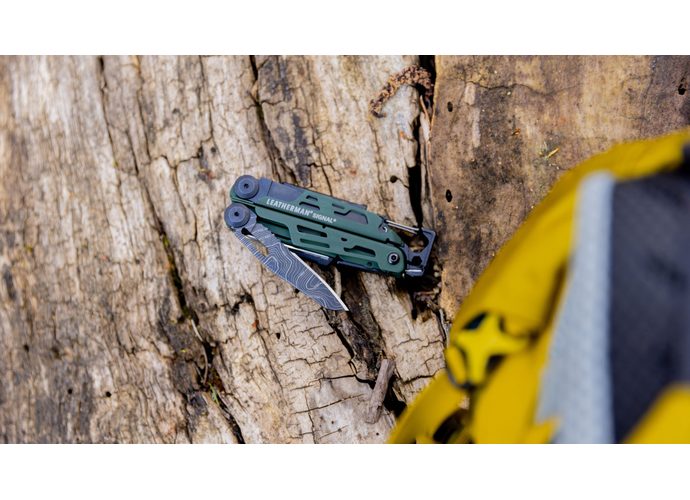 Leatherman SIGNAL Green Multitool 19 narzędzi